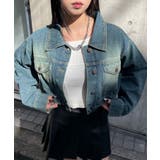 ヴィンテージウォッシュショートデニムジャケット | WEGO【WOMEN】 | 詳細画像4