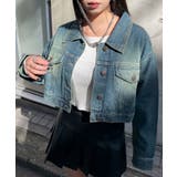 ヴィンテージウォッシュショートデニムジャケット | WEGO【WOMEN】 | 詳細画像6