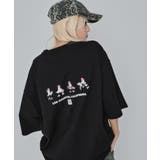 ブラック | 別注VISIONゴーストスケーターグラフィックT(SS) | WEGO【MEN】