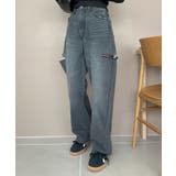 サイドカットデニムストレートパンツ | WEGO【WOMEN】 | 詳細画像11
