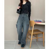 サイドカットデニムストレートパンツ | WEGO【WOMEN】 | 詳細画像13