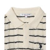 別注USPOLO ケーブルニットポロ | WEGO【WOMEN】 | 詳細画像3