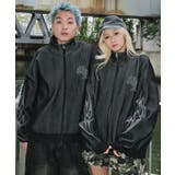 ブラック | トライバルスリーブニットブルゾン | WEGO【MEN】