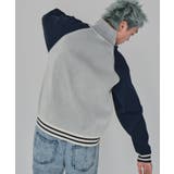ラグラングラフィックニットブルゾン | WEGO【MEN】 | 詳細画像15