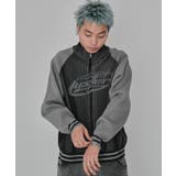 ラグラングラフィックニットブルゾン | WEGO【MEN】 | 詳細画像24