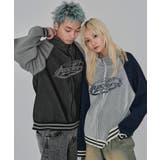 ラグラングラフィックニットブルゾン | WEGO【MEN】 | 詳細画像33