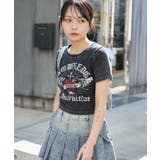 ヴィンテージウォッシュグラフィックリブT | WEGO【WOMEN】 | 詳細画像18