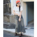 ヴィンテージウォッシュワンポイントリブT | WEGO【WOMEN】 | 詳細画像2