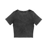 ヴィンテージウォッシュワンポイントリブT | WEGO【WOMEN】 | 詳細画像17