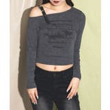 ショルダーストラップグラフィックトップ | WEGO【WOMEN】 | 詳細画像7 