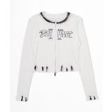 Wジップロゴブリーチトップス | WEGO【WOMEN】 | 詳細画像10 