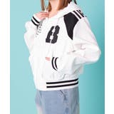 イニシャルロゴフードスタジャン | WEGO【WOMEN】 | 詳細画像5