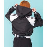 イニシャルロゴフードスタジャン | WEGO【WOMEN】 | 詳細画像7