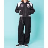 イニシャルロゴフードスタジャン | WEGO【WOMEN】 | 詳細画像9