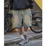 デニム淡加工色 | イージーバギーデニムカーゴショーツ | WEGO【MEN】