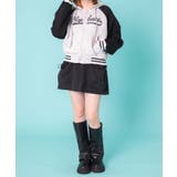 バイカラーロゴラグランジップパーカー | WEGO【WOMEN】 | 詳細画像3