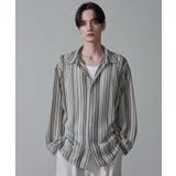 ストライプメッシュBIGシャツ(LS) | WEGO【MEN】 | 詳細画像9