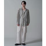 ストライプメッシュBIGシャツ(LS) | WEGO【MEN】 | 詳細画像13
