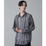 ストライプメッシュBIGシャツ(LS) | WEGO【MEN】 | 詳細画像14