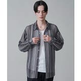 ストライプメッシュBIGシャツ(LS) | WEGO【MEN】 | 詳細画像15