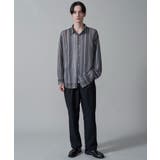 ストライプメッシュBIGシャツ(LS) | WEGO【MEN】 | 詳細画像17
