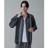 ストライプメッシュBIGシャツ(LS) | WEGO【MEN】 | 詳細画像21