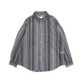 ストライプメッシュBIGシャツ(LS) | WEGO【MEN】 | 詳細画像25