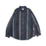 ストライプメッシュBIGシャツ(LS) | WEGO【MEN】 | 詳細画像26