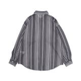 ストライプメッシュBIGシャツ(LS) | WEGO【MEN】 | 詳細画像27