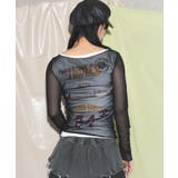 バイカラーシアーデザイントップス | WEGO【WOMEN】 | 詳細画像8
