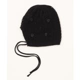 ブラック | ニットリボンビーニー | WEGO【MEN】