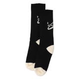 柄2 | バックデザイン底パイルクルーソックス | WEGO【WOMEN】