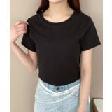 ブラック | コンパクトリブT | WEGO【WOMEN】