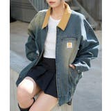 ワーカーズWジップデニムブルゾン | WEGO【WOMEN】 | 詳細画像8