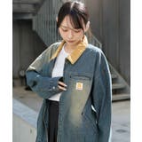 ワーカーズWジップデニムブルゾン | WEGO【WOMEN】 | 詳細画像10