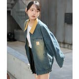ワーカーズWジップデニムブルゾン | WEGO【WOMEN】 | 詳細画像11