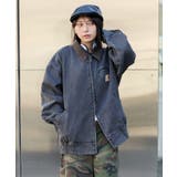 ワーカーズWジップデニムブルゾン | WEGO【WOMEN】 | 詳細画像16