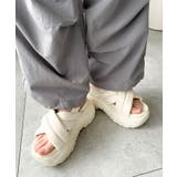 パテッドクロス厚底サンダル | WEGO【WOMEN】 | 詳細画像6