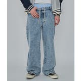 デニム淡加工色 | ボクサードッキングデニムパンツ | WEGO【MEN】