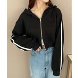 ブラックその他 | Wジップショートパーカー | WEGO【WOMEN】