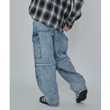 2WAYマルチデニムカーゴパンツ | WEGO【MEN】 | 詳細画像15