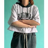 フーデッドバイカラーT | WEGO【WOMEN】 | 詳細画像8