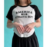 AMERICAラグランチビT | WEGO【WOMEN】 | 詳細画像3