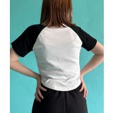 AMERICAラグランチビT | WEGO【WOMEN】 | 詳細画像5