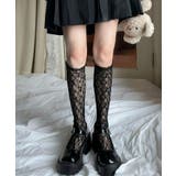 ブラック | レースハイソックス | WEGO【WOMEN】