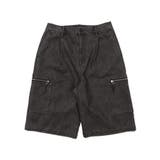 ブラックその他 | PUバギーZIPポケットショーツ | WEGO【MEN】