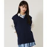 無地ニットベスト | WEGO【WOMEN】 | 詳細画像2