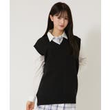 無地ニットベスト | WEGO【WOMEN】 | 詳細画像12