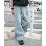 デニム淡色 | ルーズテーパードデニムパンツ | WEGO【MEN】