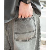ルーズテーパードデニムパンツ | WEGO【MEN】 | 詳細画像6